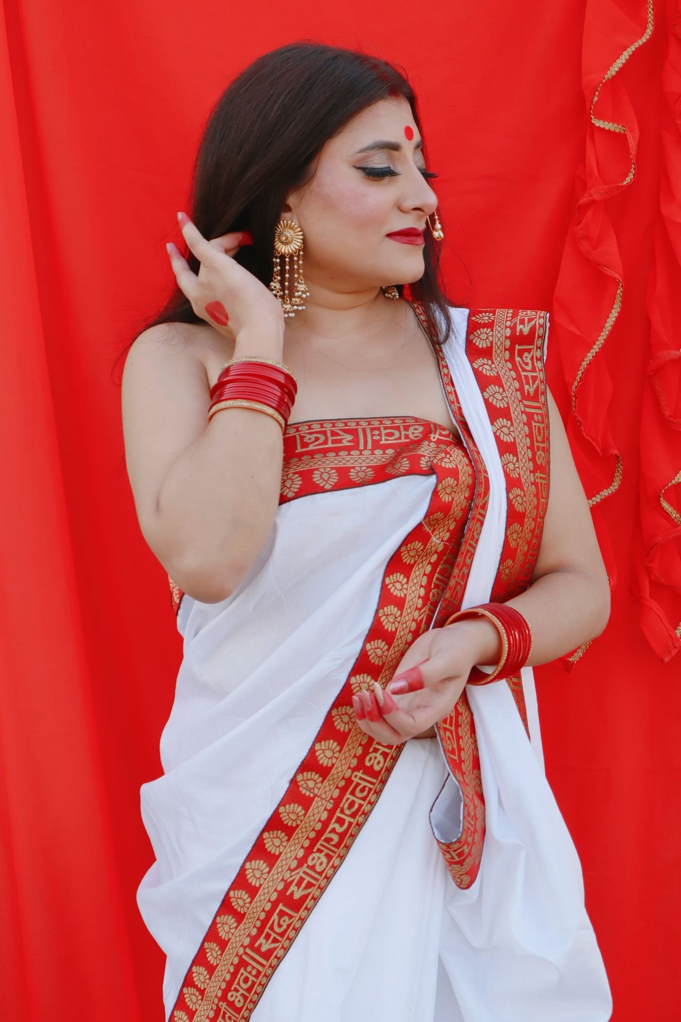 Embellished Georgette Party Saree